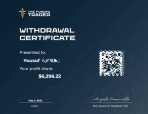 The Funded Trader Payment Proof 3